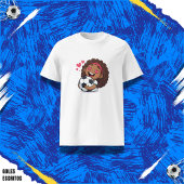 Love for soccer kawaii anime design tシャツ