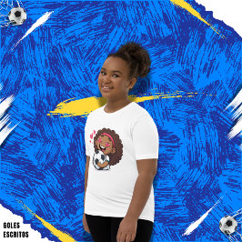 Love for soccer kawaii anime design tシャツ