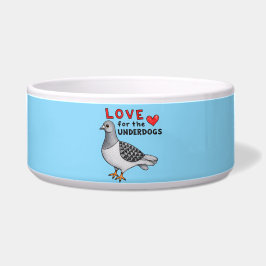 Love for the Underdogs – Futternapf mit Taube ボウル