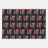 Love For Valentine's Day ラッピングペーパーシート (正面3)