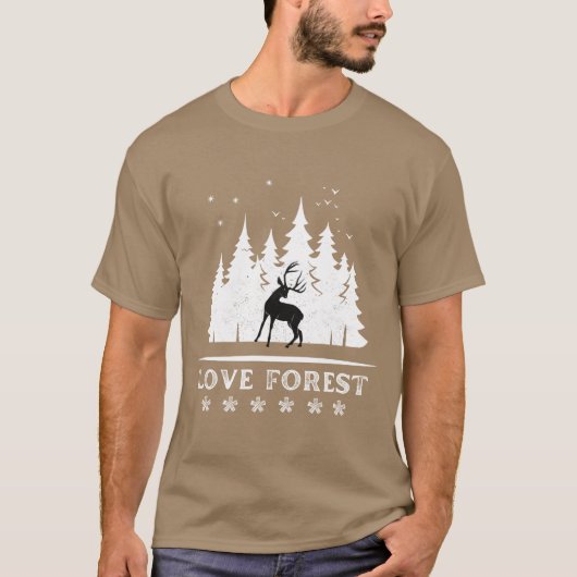 Love forest girl tシャツ (正面)