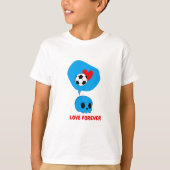 Love forever football tシャツ (正面)