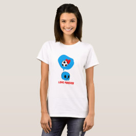 Love forever football tシャツ