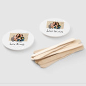 Love Forever LGbtqカップルプライド追加フォト名sim ハンドファン (組立なし)