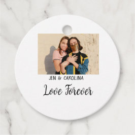 Love Forever LGbtqカップルプライド追加フォト名sim フェイバータグ