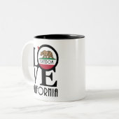 LOVE Freedom 15oz ツートーンマグカップ (正面左)