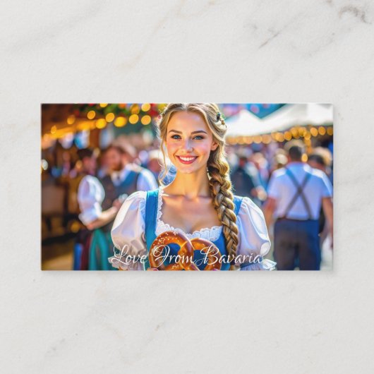 LOVE FROM BAVARIA エンクロージャーカード (正面)