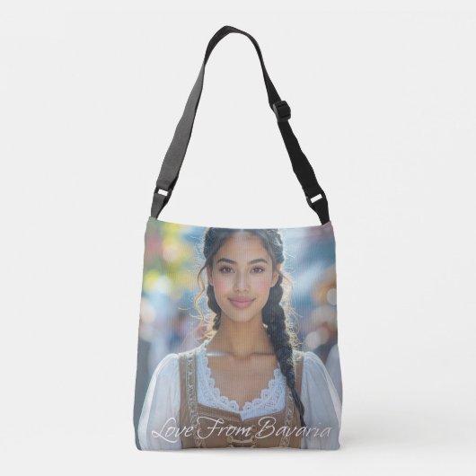  LOVE FROM BAVARIA クロスボディバッグ (裏面)