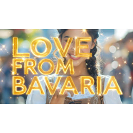 LOVE FROM BAVARIA スウェットシャツ