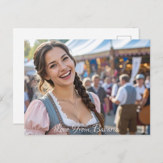 LOVE FROM BAVARIA ポストカード (正面/裏面)