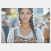 LOVE FROM BAVARIA マグネット (正面)