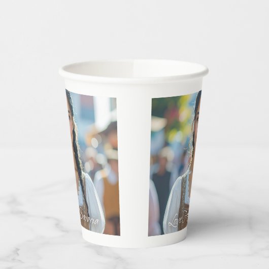 LOVE FROM BAVARIA 紙コップ (左)