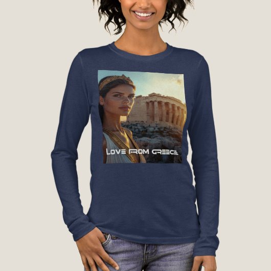 LOVE FROM GREECE トライブレンドＴシャツ (正面)