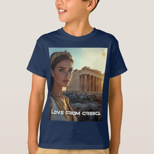 LOVE FROM GREECE Tシャツ (正面)