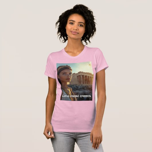 LOVE FROM GREECE Tシャツ (正面フル)