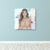 LOVE FROM VEGAS キャンバスプリント (インサイチュ (ウッドフロア))