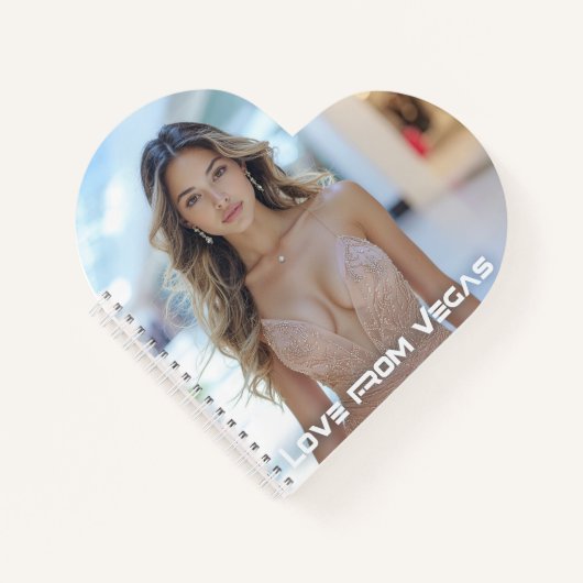 LOVE FROM VEGAS ノートブック (正面)