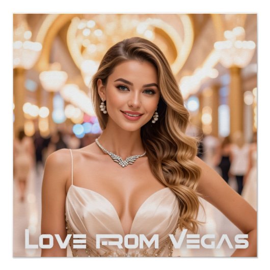 LOVE FROM VEGAS ポスター (正面)
