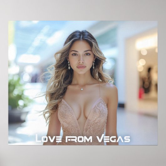 LOVE FROM VEGAS ポスター (正面)