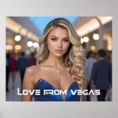 LOVE FROM VEGAS ポスター (正面)