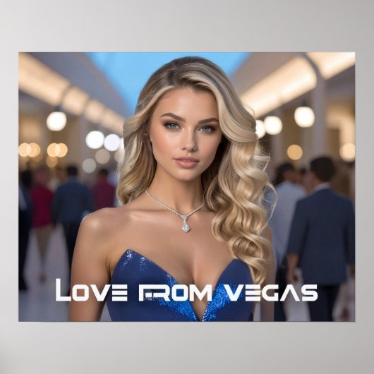 LOVE FROM VEGAS ポスター (正面)