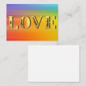 LOVE-Fruits of God's Spirit Christin Faith ノートカード (正面/裏面)