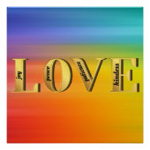 LOVE-Fruits of God's Spirit Christin Faith ポスター (正面)