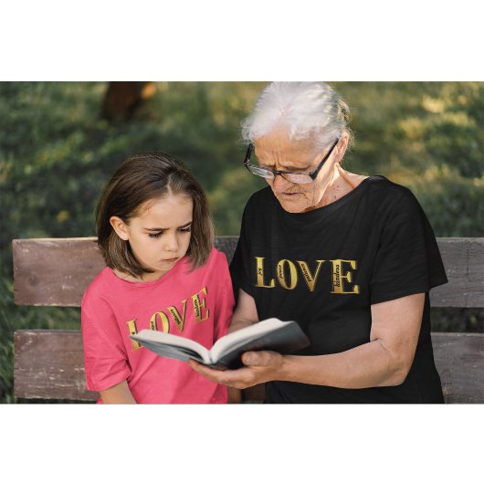 LOVE-Fruits of God's Spirit Christin Faith Tシャツ