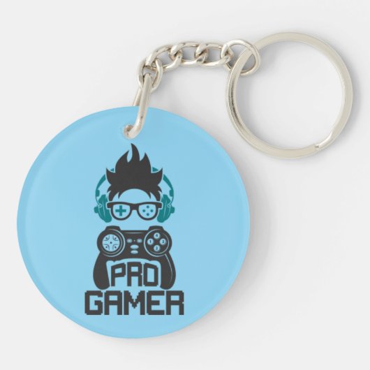 Love Gaming Keychain キーホルダー (裏面)