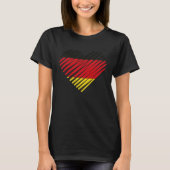Love Germany German I Love Germany Tシャツ (正面)