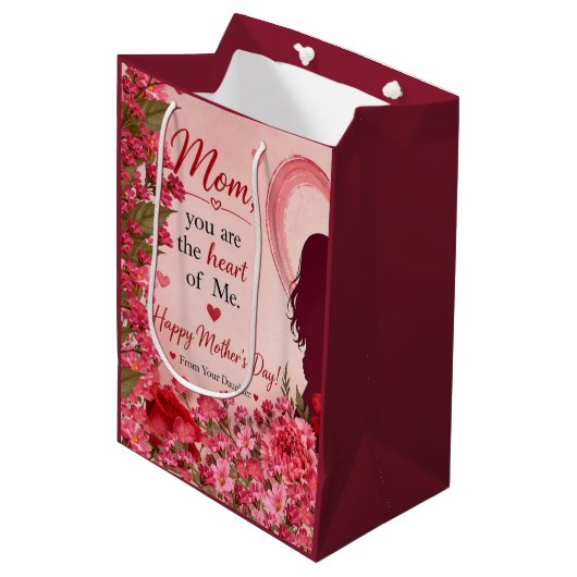 LOVE GIFT FOR MOTHER'S DAY  ミディアムペーパーバッグ (正面アングル)