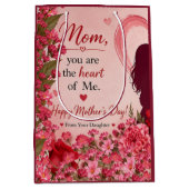 LOVE GIFT FOR MOTHER'S DAY  ミディアムペーパーバッグ (正面)