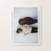 Love Gifts | Custom Photo and Text ジグソーパズル (縦)