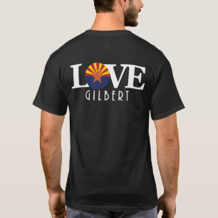 LOVE Gilbert Arizona (バックプリント) Tシャツ