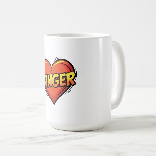 Love Ginger コーヒーマグカップ (正面右)