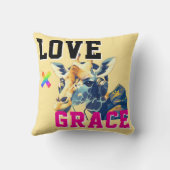 LOVE × GIRAFFE - Custom クッション (裏面)