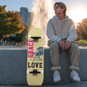LOVE × GIRAFFE - Custom スケートボード