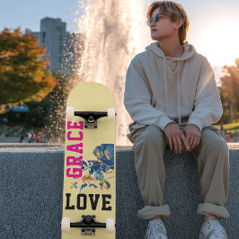 LOVE × GIRAFFE - Custom スケートボード