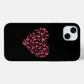Love Girls体操 – シルエットハート Case-Mate iPhoneケース (裏面 (横))