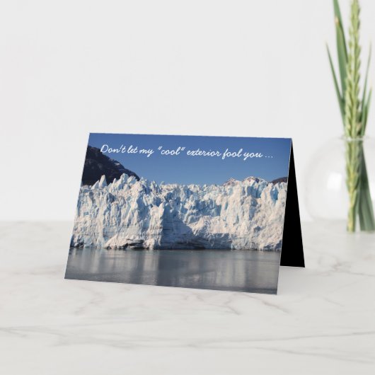 Love Glacierと火山カードで燃える シーズンカード (正面)