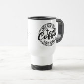 Love God Drink Coffee Read Books トラベルマグ (正面右)