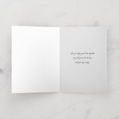 Love Gold Foil 結婚'sの2つのブルーバード 箔グリーティングカード (内側レイダウン)