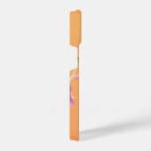 Love Golden Brown Mobile Cover – Elegant Minimal H iPhoneケース (右側面)