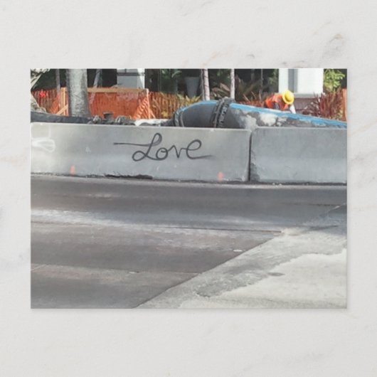 ~Love Graffiti Art~ポストカードカスタマイズ! ポストカード (正面)