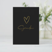 Love Grandma  Thank You Card – Personalized Gift サンキューカード (スタンド正面)