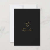 Love Grandma  Thank You Card – Personalized Gift サンキューカード (裏面)