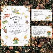 Love Green Baby Showerで成長|過去記事 招待状