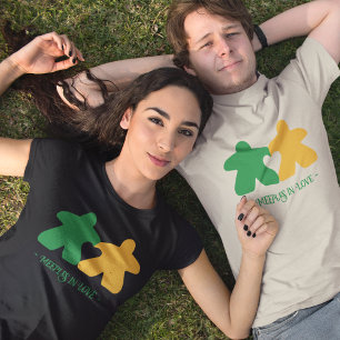 Love、Green、Yellow Woens Shirtのミートーレ Tシャツ