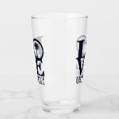 LOVE Greenville SC タンブラーグラス (左)