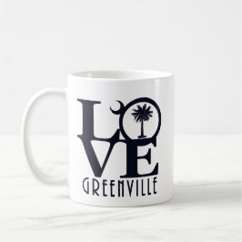 LOVE Greenville SC 11oz コーヒーマグカップ